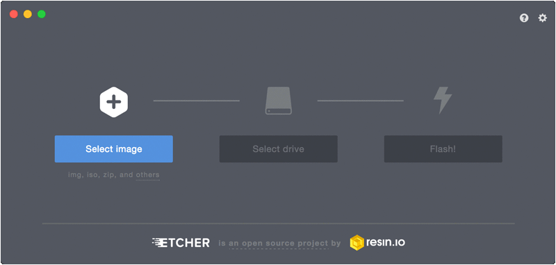 Etcherのインストール